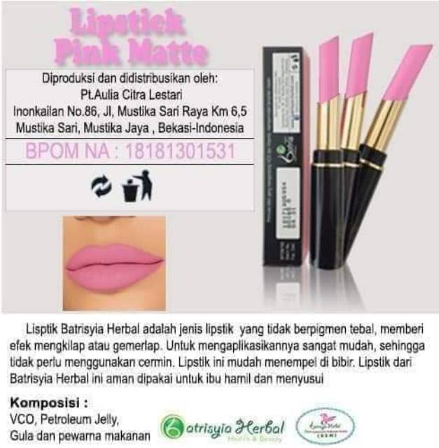 (Hàng Mới Về) Son Môi Màu Bóng Thiết Kế Hình Dơi Độc Đáo | BigBuy360 - bigbuy360.vn