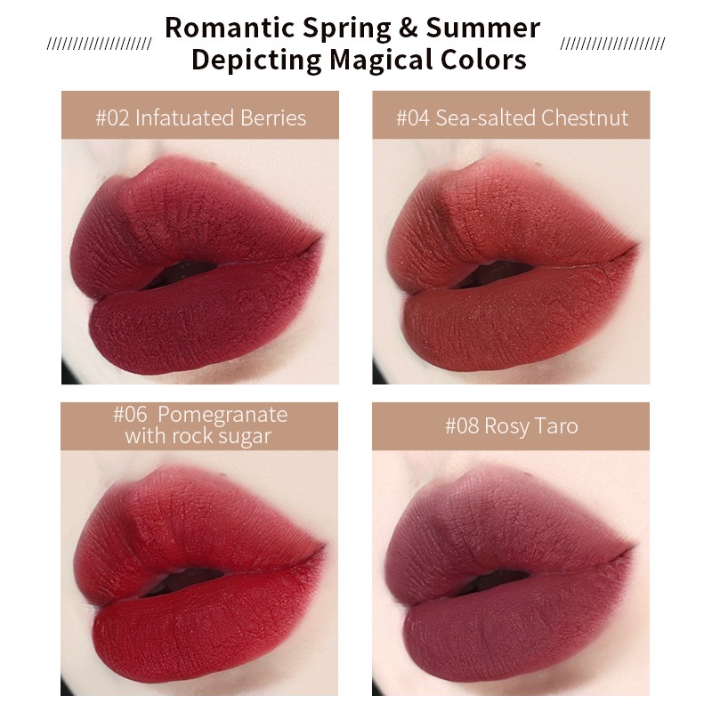 (Hàng Mới Về) Son Môi Dạng Lỏng Chất Nhung Mềm Mịn Chất Lượng Cao | BigBuy360 - bigbuy360.vn