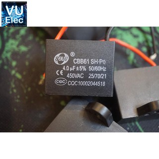 Tụ Quạt 2-5uF 450V CBB61