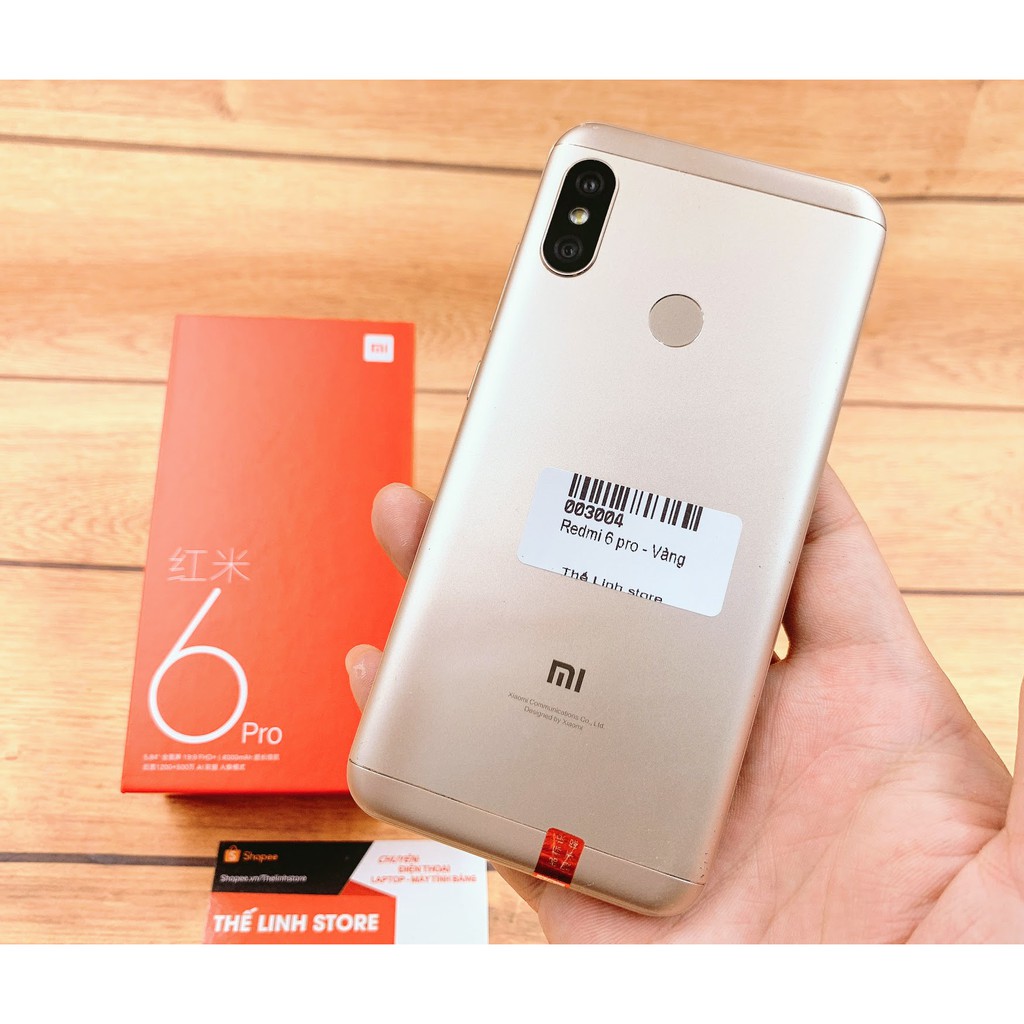 Điện thoại Xiaomi Redmi 6 Pro màn 5.8 inch tai thỏ - Snap 625