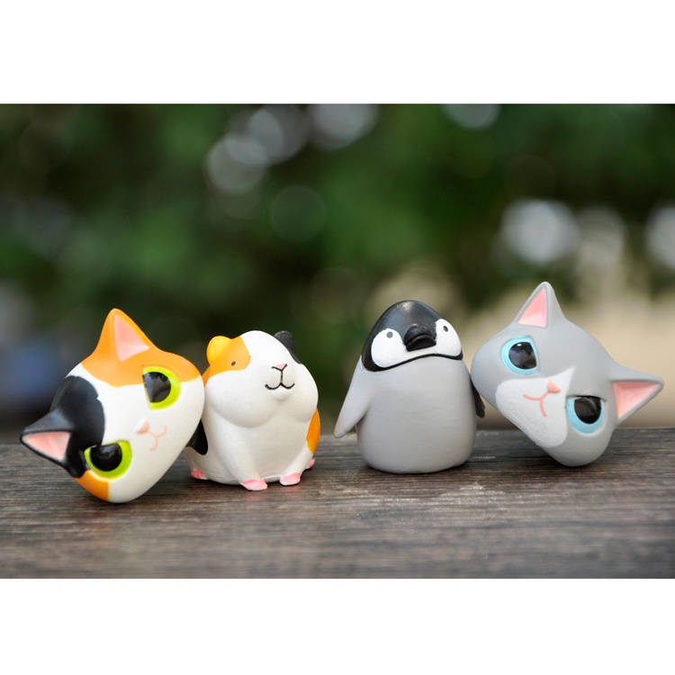 Mới Mô Hình Động Vật Hoạt Hình Trang Trí