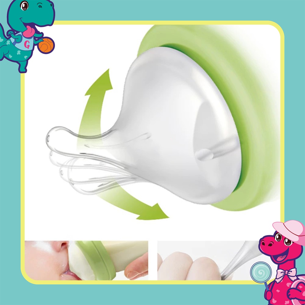 Núm Bình Sữa Pigeon Nội Địa Nhật Cho Bé - S / M / L / LL / 3L (LLL)