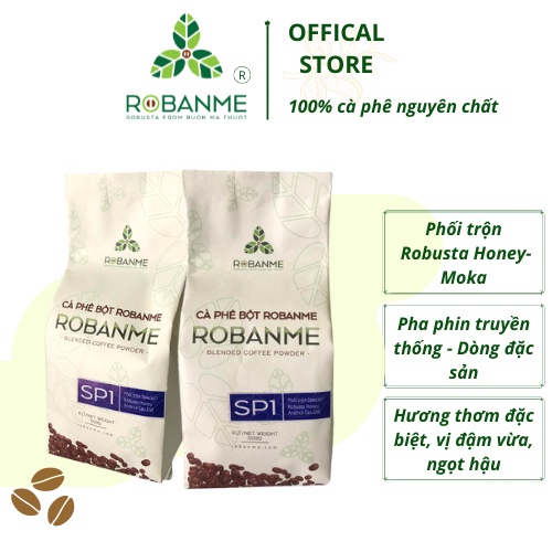 Cà Phê Bột Pha Phin Pha Cold Brew Nguyên Chất Robanme Special 1 Túi/Gói 500g
