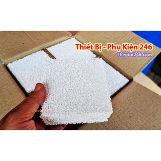 sứ vuông BACTERIA HOUSE vật liệu lọc hồ cá kích thước 10x10x5 sứ tàu hủ