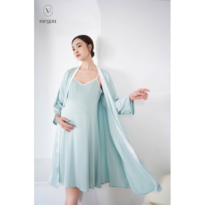 JULIA - Set váy choàng ngủ cho mẹ bầu và sau sinh thương hiệu MEGAU