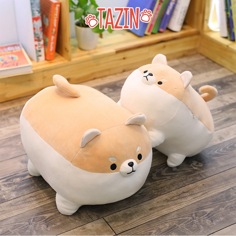 Gấu Bông Chó Corgi Mập Tròn Cao Cấp Tazin