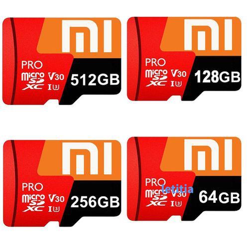 XIAOMI Thẻ nhớ thẻ SD thẻ 1TB 128GB 512GB 256GB MicroSD thẻ điện thoại di động Bộ nhớ Thẻ TF đèn Flash