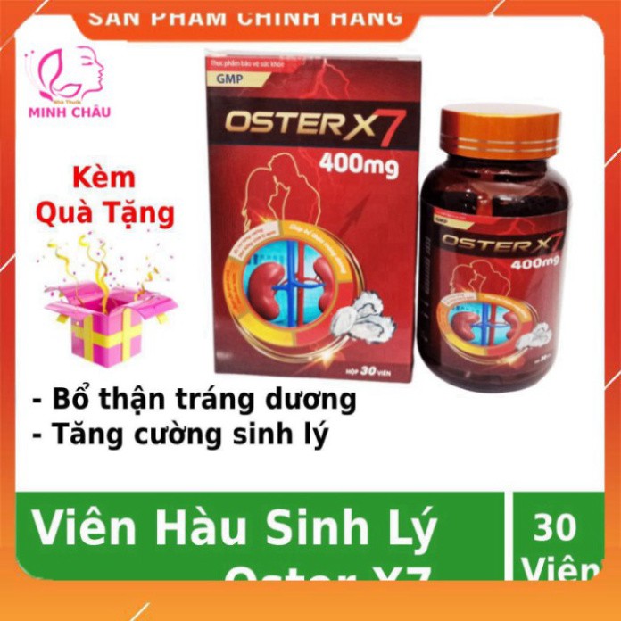 DUY NHAT HÔM NAY Viên uống Tăng Cường Sinh Lý Nam ❤️FREESHIP👍 Viên hàu Oster x7 ❤️Giúp bổ thận tráng dương, tăng cường 