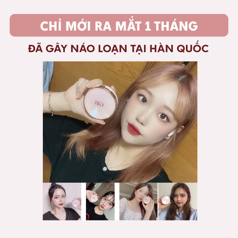 Phấn nước GILAA LONG WEAR DD CUSHION - SPF50+/PA+++ (1 lõi x 13g) | BigBuy360 - bigbuy360.vn