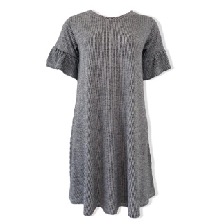 Đầm form chữ A tay nhúng bèo xoè F21
