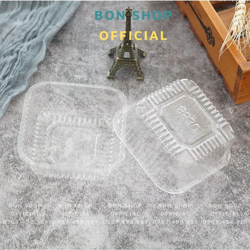 SET 50C Khay Nhựa Trong Đựng Bánh Trung Thu