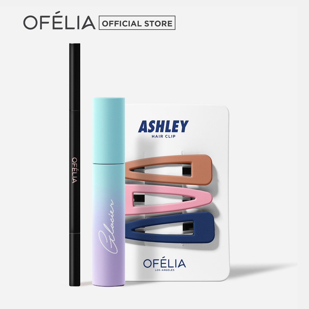 OFÉLIA SUMMER LOOK SET - Set Son Glacier Velvet Tint + Chì Kẻ Mày Slim Brow Pencil (5g x 0.05g)