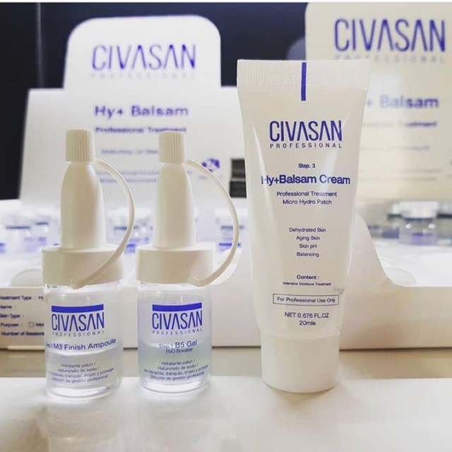 Sét Siêu Phục Hồi SPA chuyên nghiệp Civasan HY+ Balsam Professinal Treatment