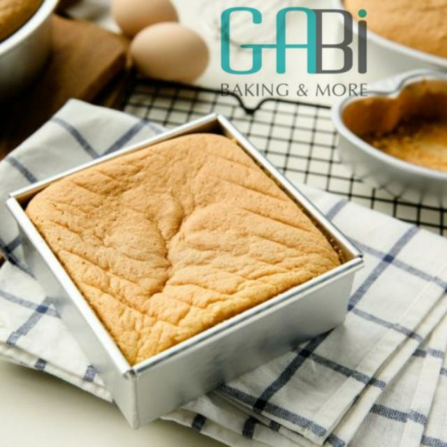 Khuôn nhôm đúc vuông đế liền 15-20cm