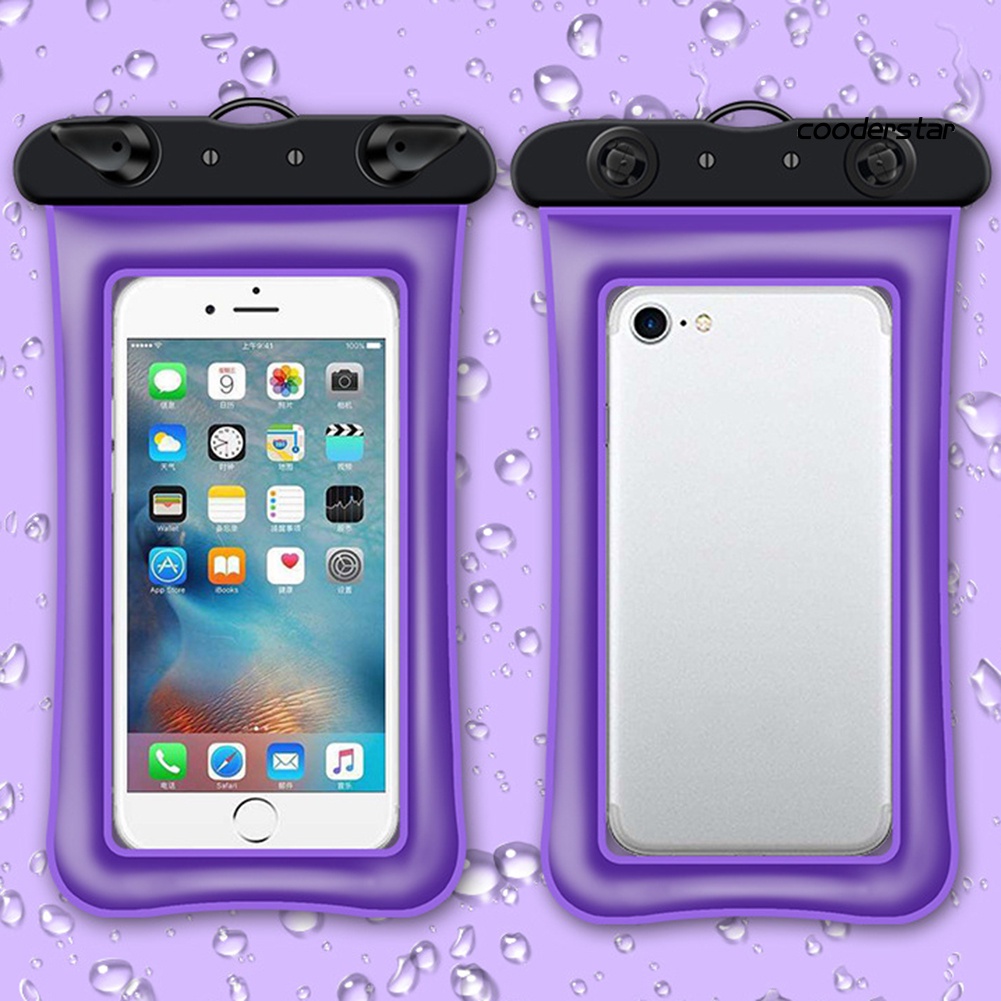 Túi đựng điện thoại chống nước trong suốt có thể chạm màn hình cảm ứng