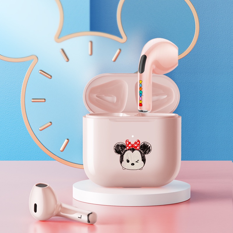 Tai nghe Bluetooth 5.0 không dây chống nước cảm ứng HD Disney D11