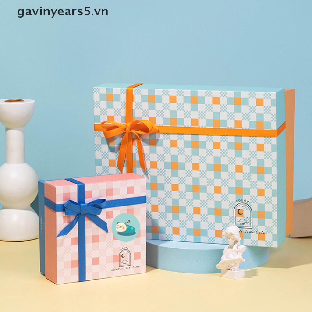 Set 500 Miếng Dán Niêm Phong Bao Bì Họa Tiết Chú Mèo Hoạt Hình / Chữ Thank You Dễ Thương