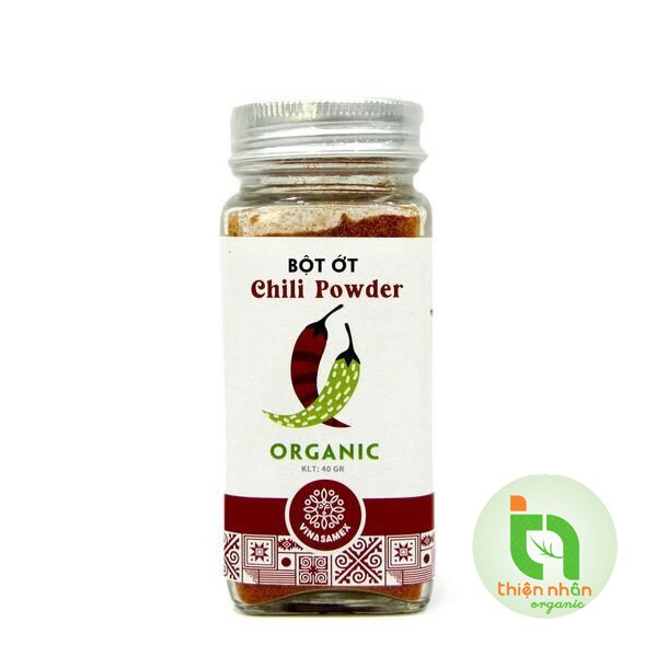 Bột ớt hữu cơ Vinasamex 40g - Vinasamex organic chili powder 40g