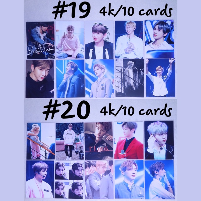 (Có sẵn) Sale set card Woojin / Daniel / Minhyun | BigBuy360 - bigbuy360.vn