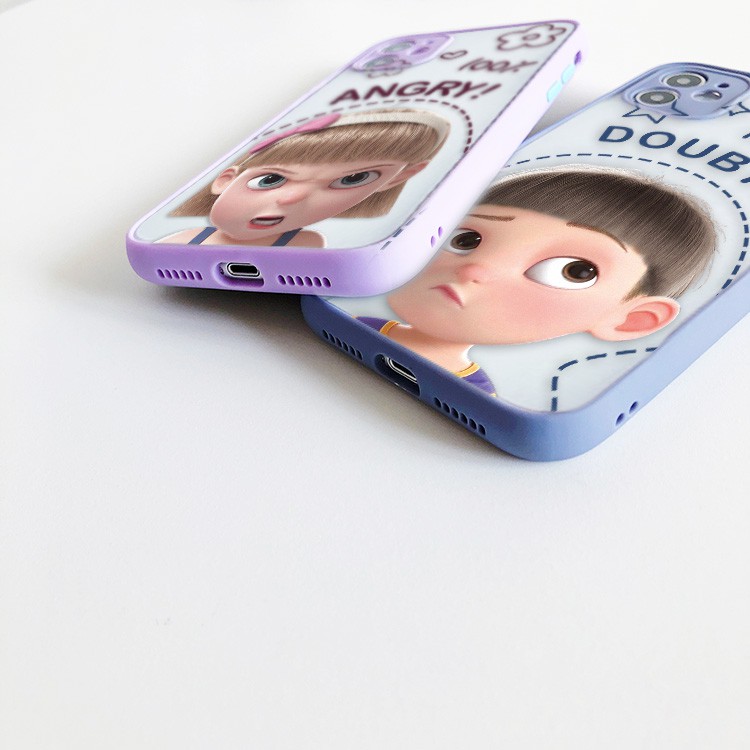 Ốp lưng iphone Baby Angry nhám viền nổi cong 5/5s/6/6plus/6s/6splus/7/7plus/8/8plus/x/xr/xs/11/12/pro/max/plus/promax | BigBuy360 - bigbuy360.vn
