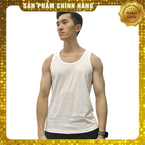 Áo ba lỗ- áo lót nam RAMSEY dáng ôm RSC01 100% Cotton | BigBuy360 - bigbuy360.vn