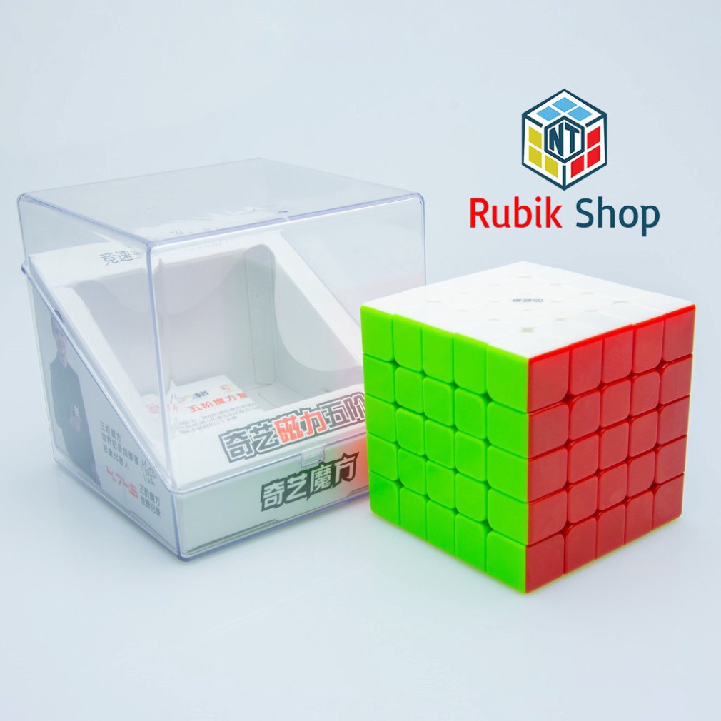 ( MUA 1 - TẶNG 1 ) [Siêu hot] Rubik 5x5x5 MS Magnetic 2020 stickerless   - TẶNG GIÁ ĐỠ RUB