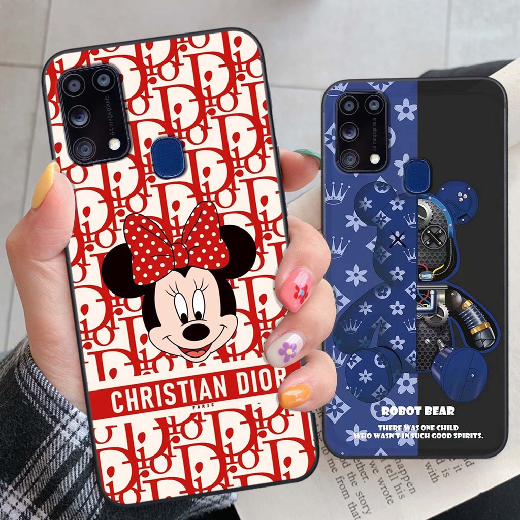 Ốp lưng Samsung M31 hình thương hiệu, thời trang, cute, đáng yêu