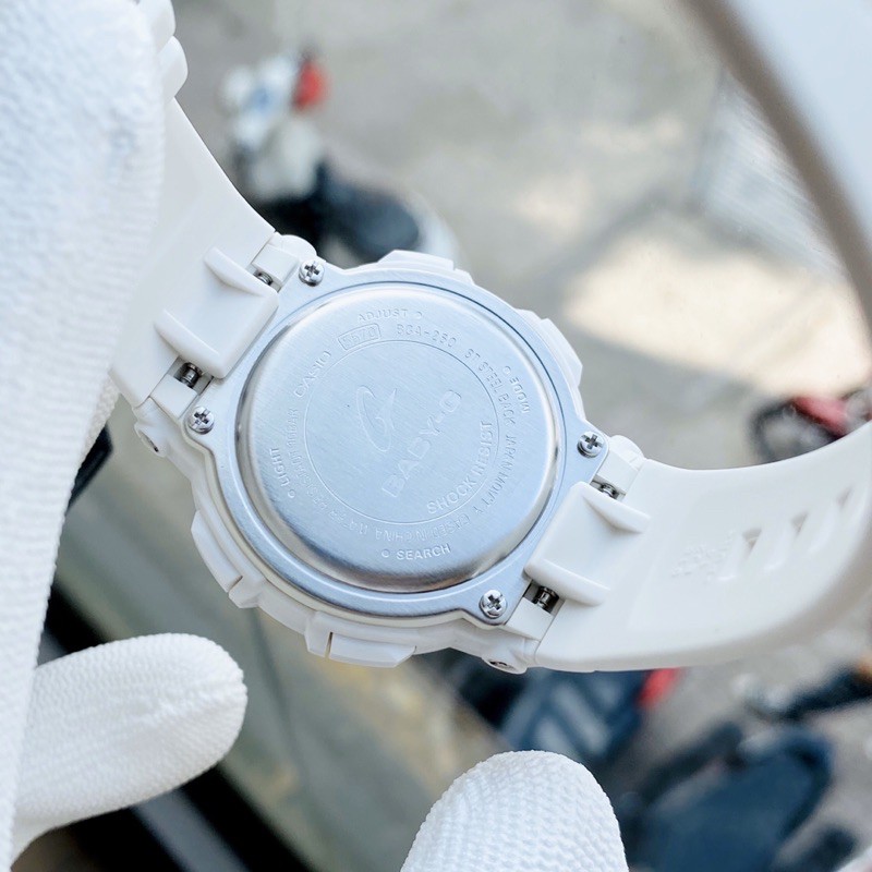 Đồng hồ kim nữ dây nhựa Casio baby G BGA250 2 màu