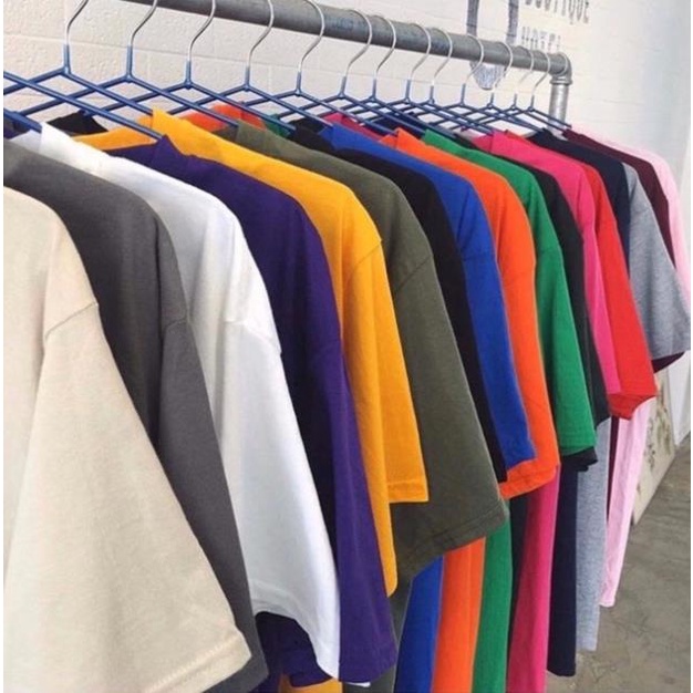 ALBUM 1208 - ÁO THUN UNISEX COTTON SHART NHIỀU MÀU