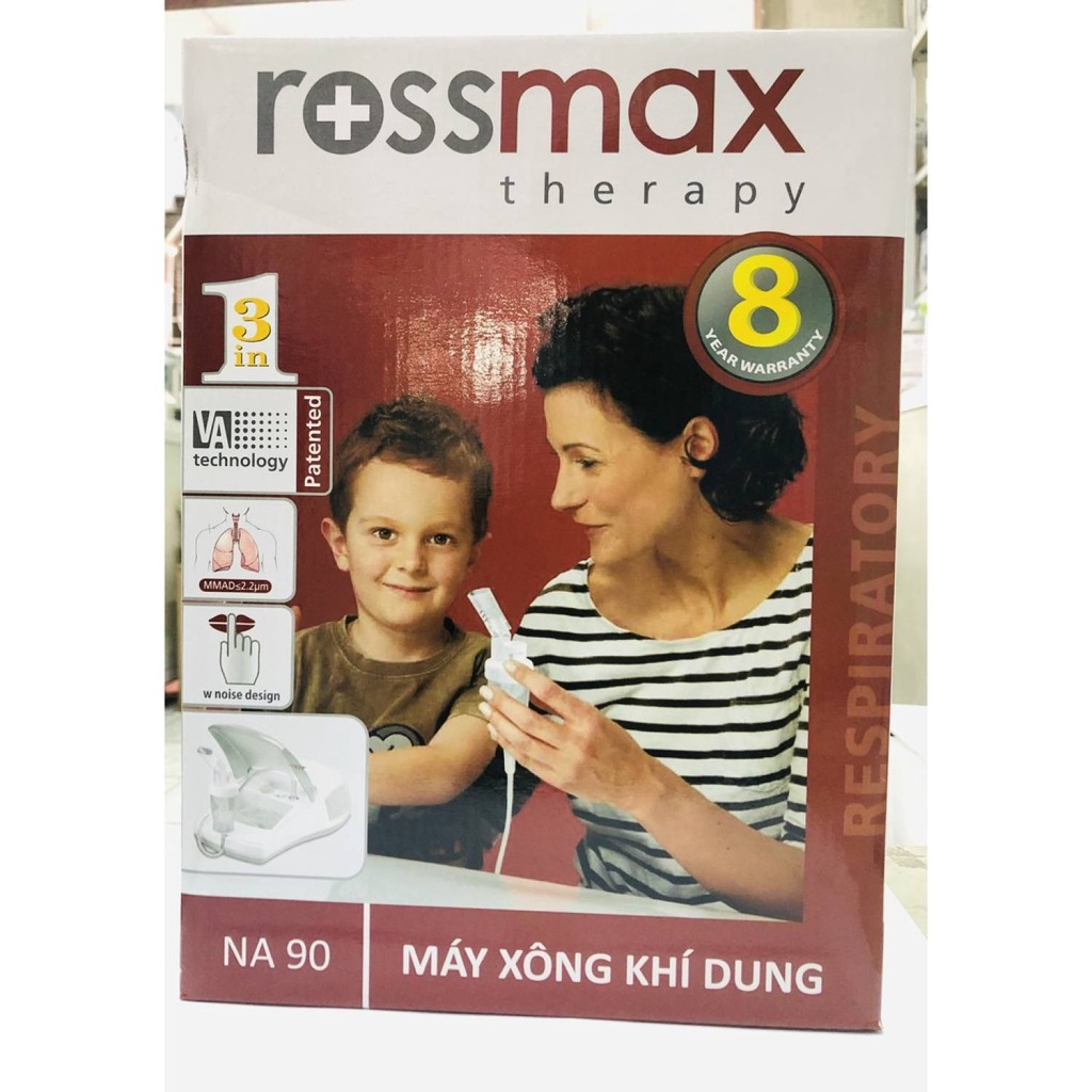 Máy khí dung và hút mũi 2 Trong 1 Rossmax NA90