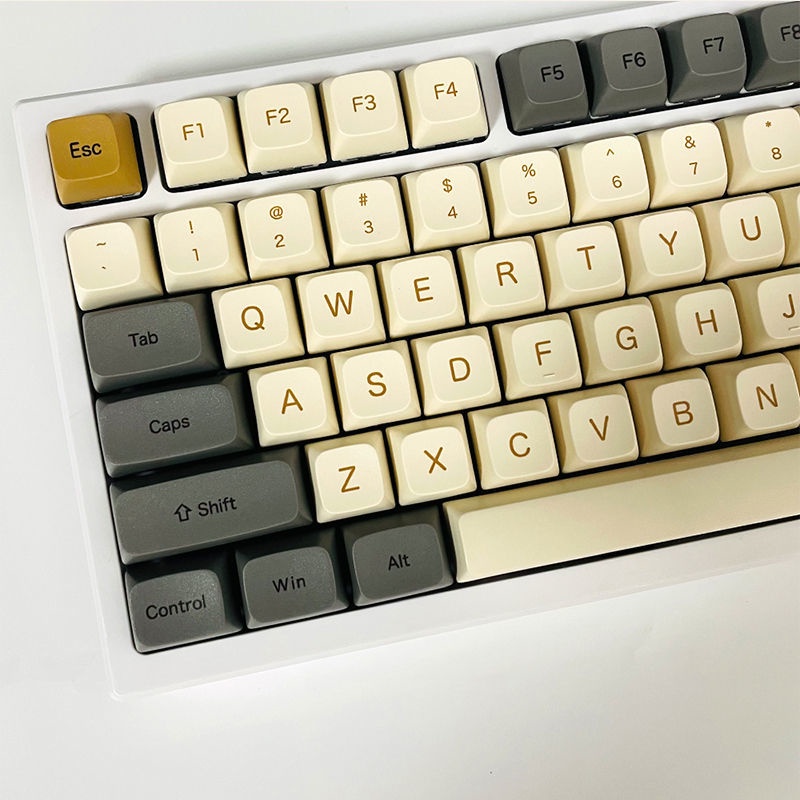 Low light level key cap English Thai Bopomofo 125key XDA height PBT thermal sublimation suitable for mechanical keyboard