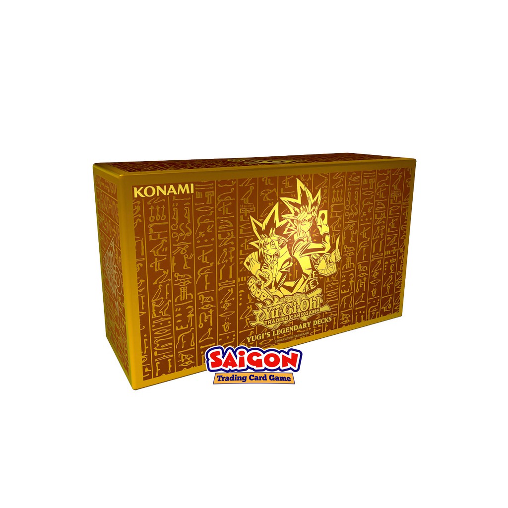 Hộp Bài Huyền Thoại YugiOh! Yugi's Legendary Deck 1 - Chính Hãng Konami - Nhập Khẩu từ Anh