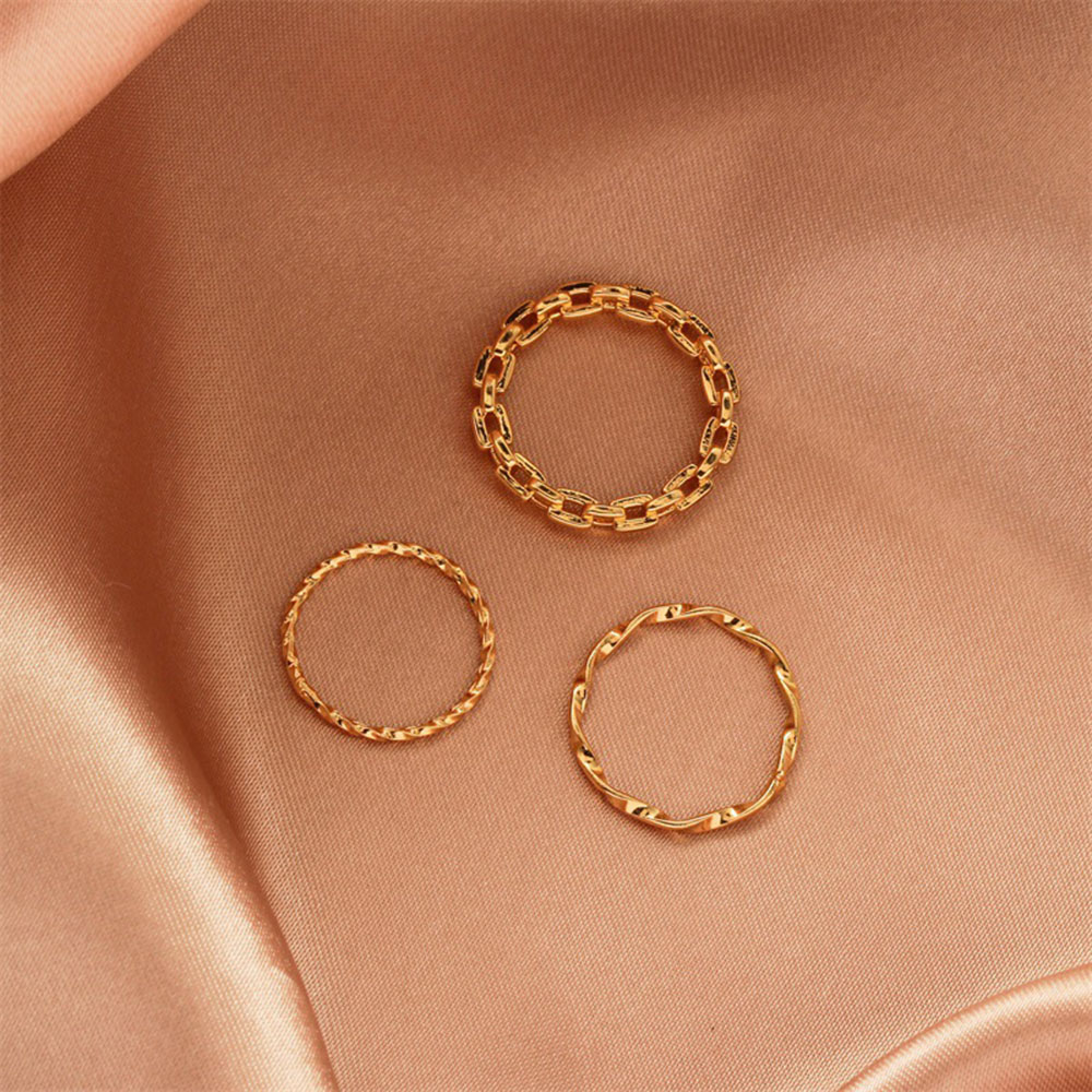 Set 3 Nhẫn Thời Trang Cho Nữ