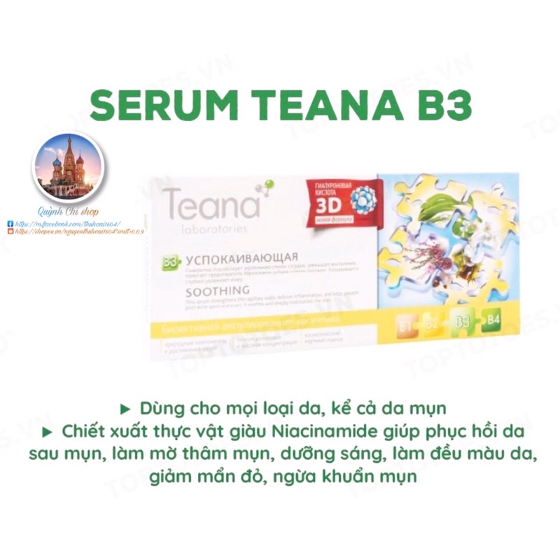 Collagen Teana C1 của Nga