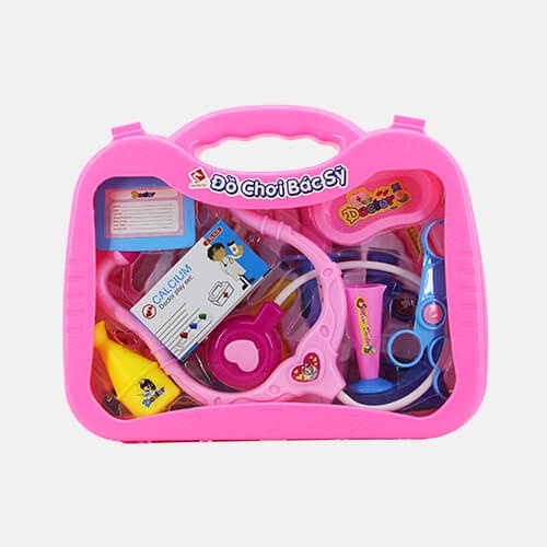 Bộ Đồ Chơi Bác Sỹ Chính Hãng 2 Màu Cho Bé