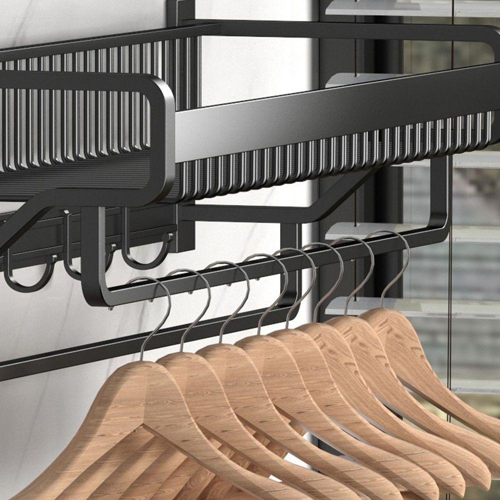 Giá Treo Khăn Gắn Tường Màu Đen Tiện Dụng