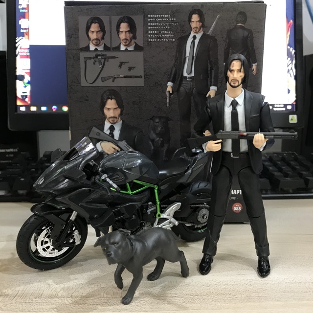 Mô hình Action figure MAFEX 085 nhân vật John Wick