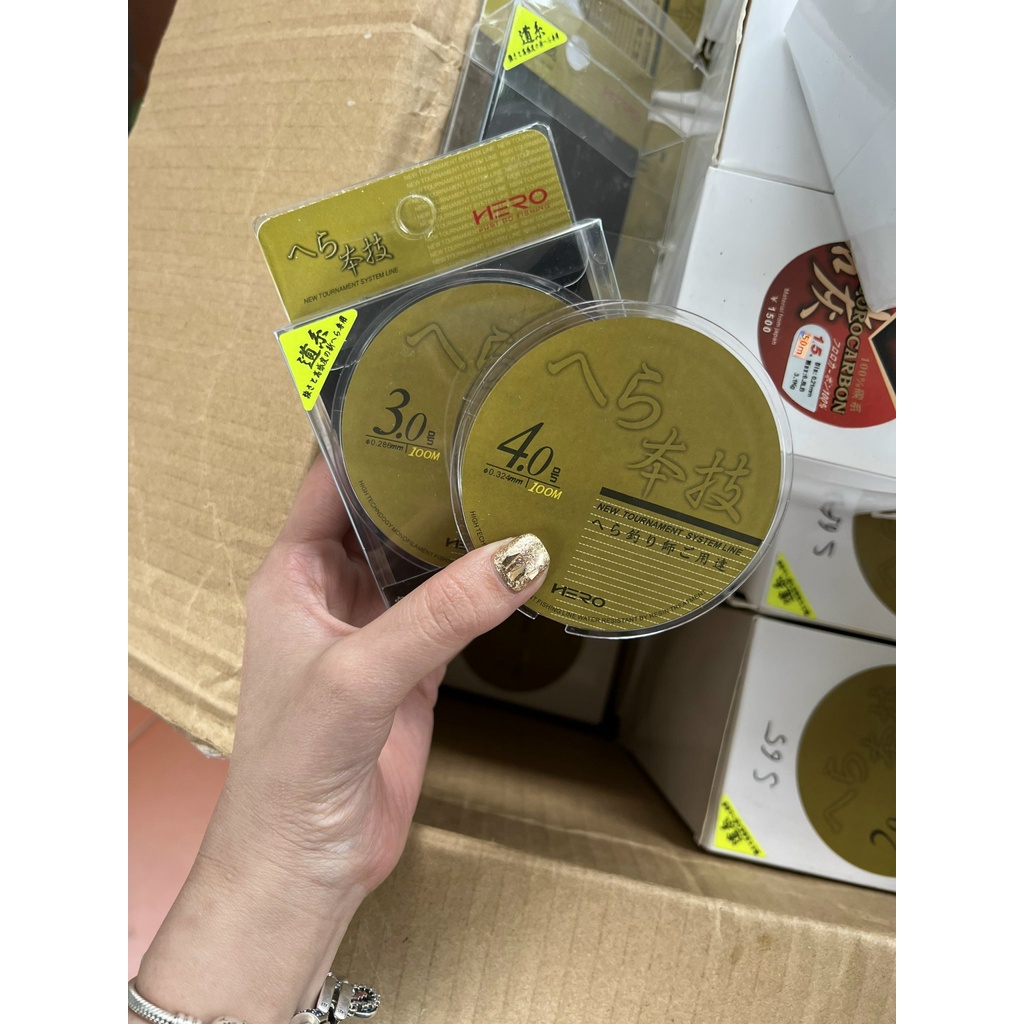 Dây Cước câu cá, chuyên Cước link trục Hero, dây cước link, cước trục 100m