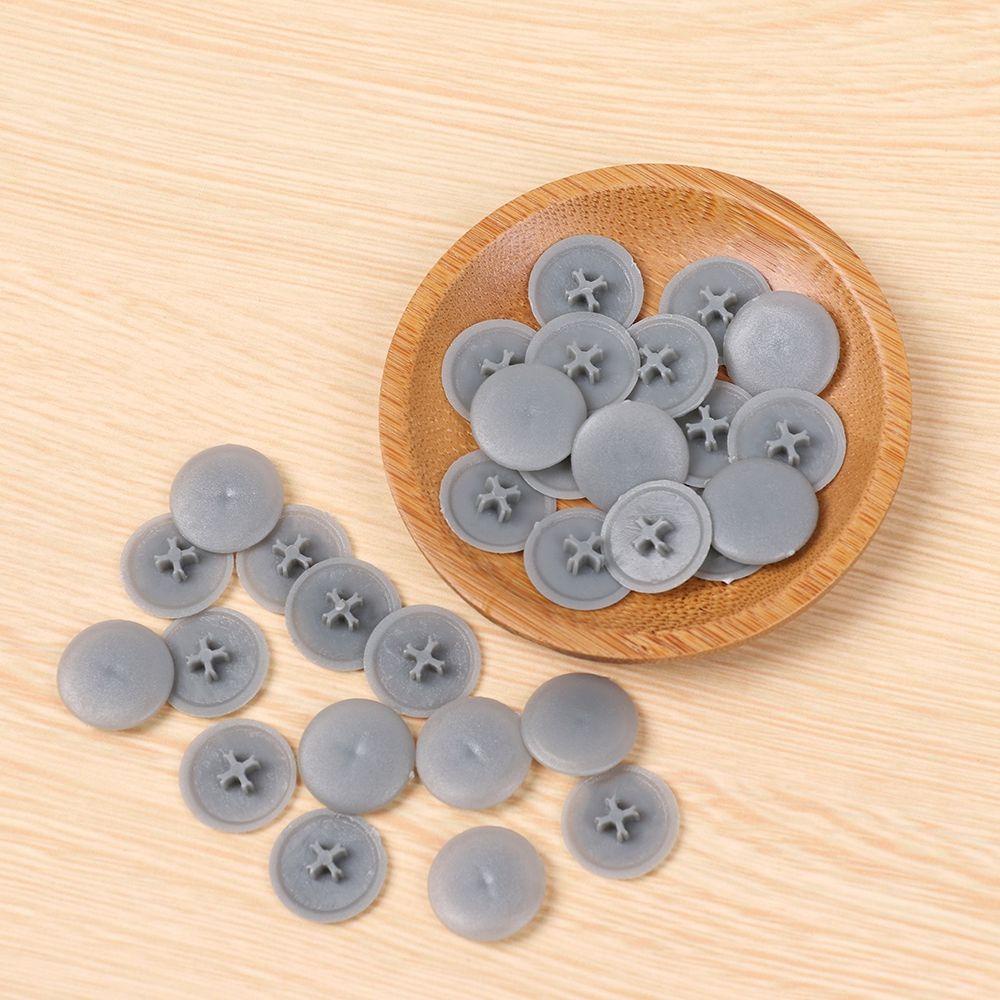 Set 100 Đinh Vít Tự Cắt Bằng Nhựa Trang Trí Nội Thất Xe Hơi / Nhà Cửa