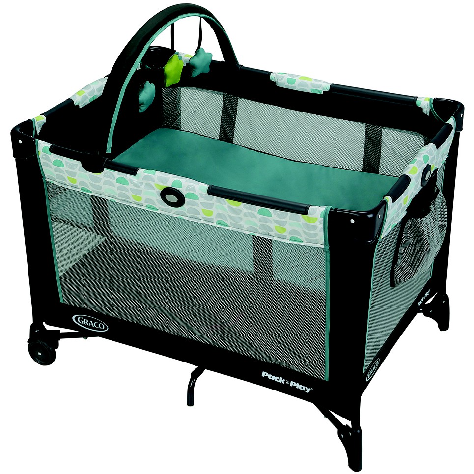 Giường cũi Graco On The Go Fletcher/Rumor