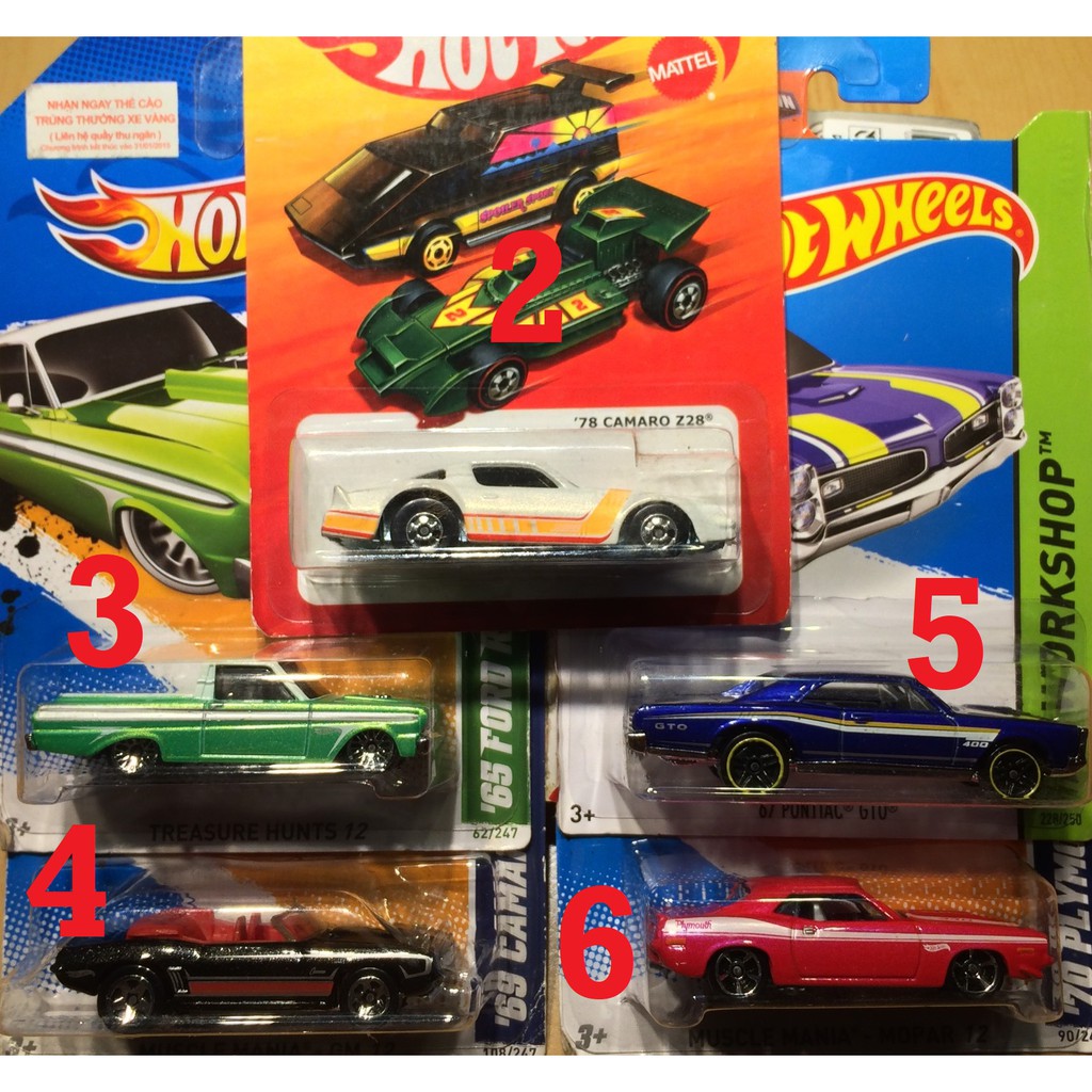 Đồ Chơi Mô Hình Xe Hotwheels Cổ Điển T3