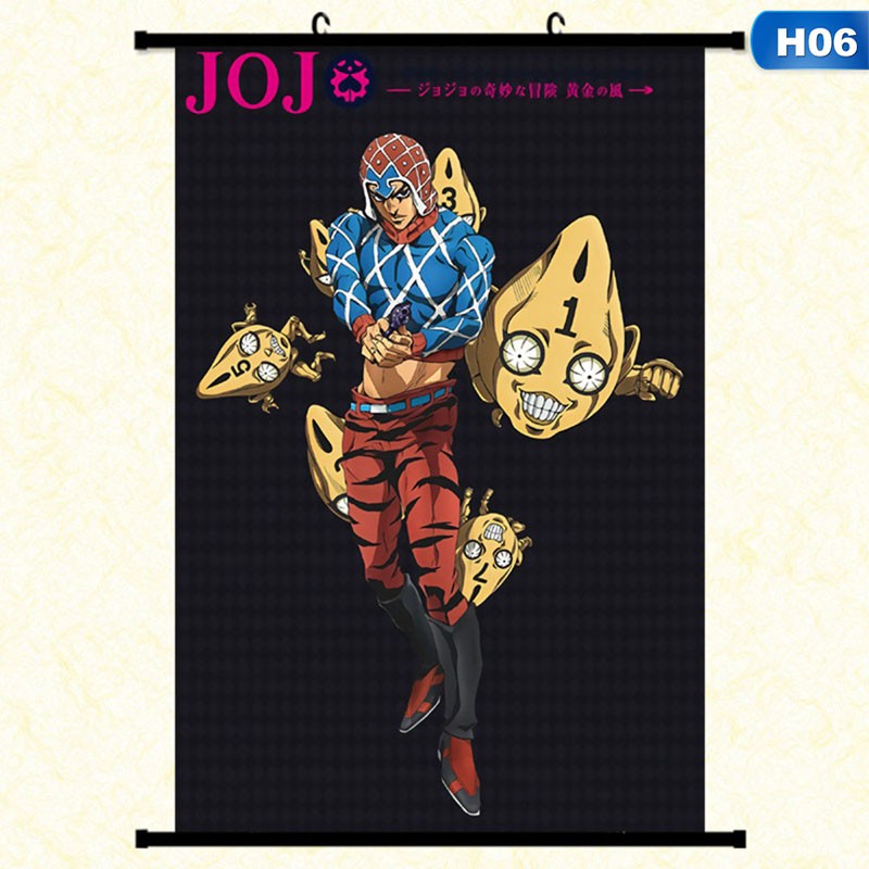 Áp phích Trang trí nội thất hình Anime jojo 's bizarre adventure