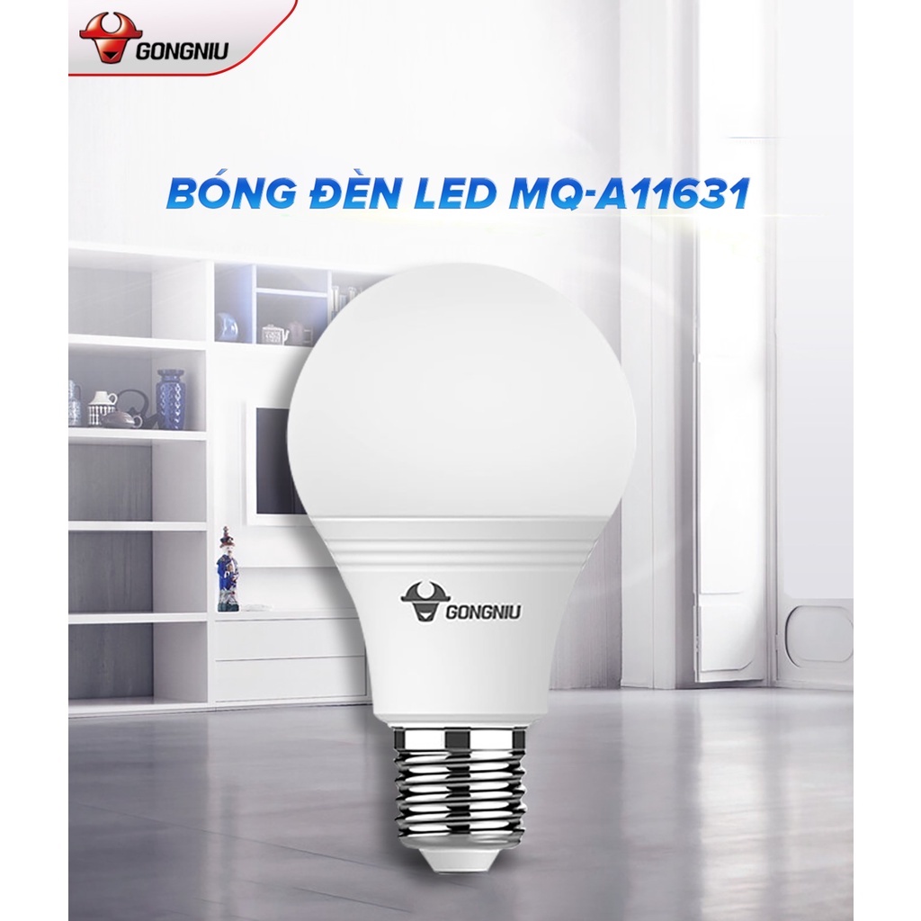 Bóng Đèn LED Bulb Gongniu - Nhều Công Suất - Hàng Chính hãng - Bảo Hành Toàn Quốc 2 Năm