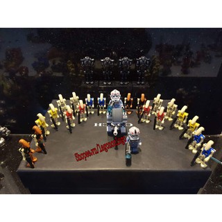 Minifigure mô hình quân đội  Star Wars battledroid
