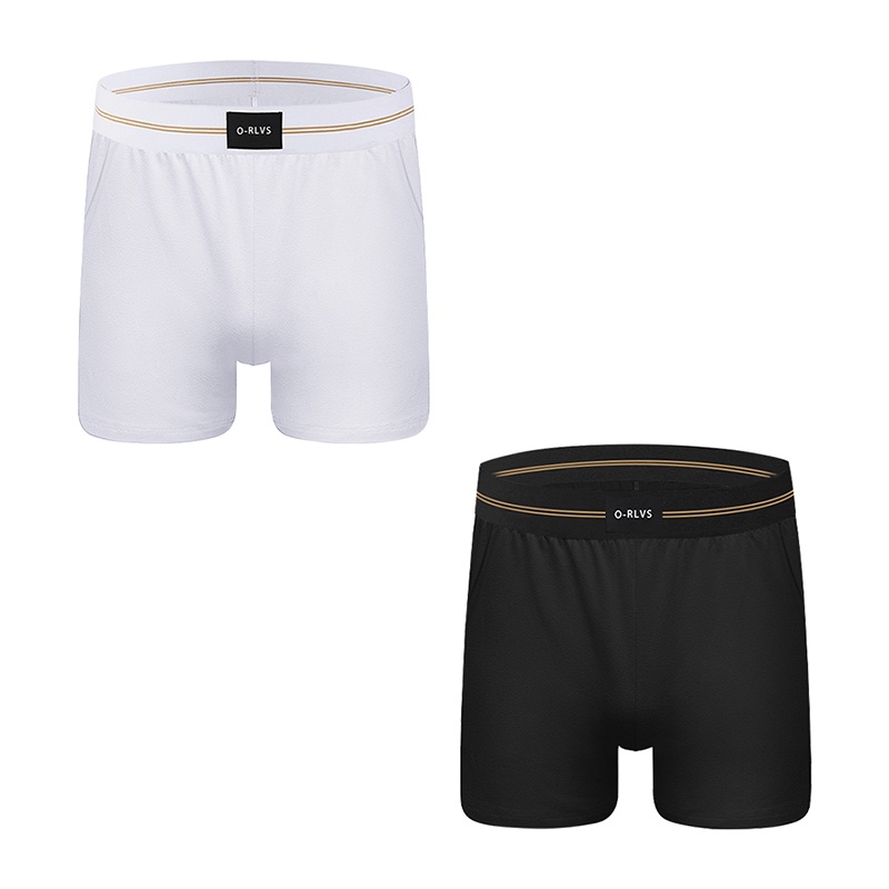Quần Lót Boxer Dài Bằng Cotton Thoáng Khí Quyến Rũ Cho Nam OR6217