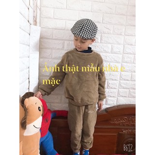 bộ quần áo băng lông studio cho bé