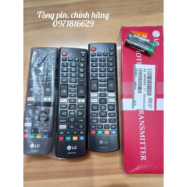 Remote tivi Lg chính hãng,zin 1 đổi 1 trong tháng sử dụng tất cả tivi thường và SMART tặng pin
