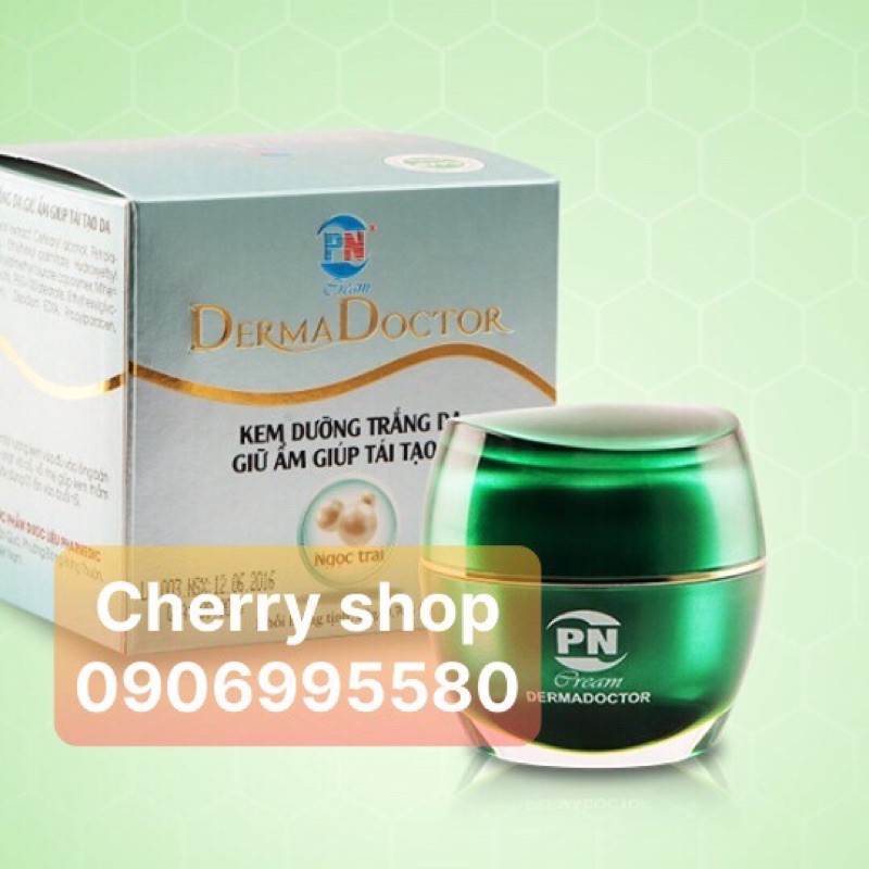 Kem Dưỡng Trắng Da giữ ẩm tái tạo da Derma Doctor 8g