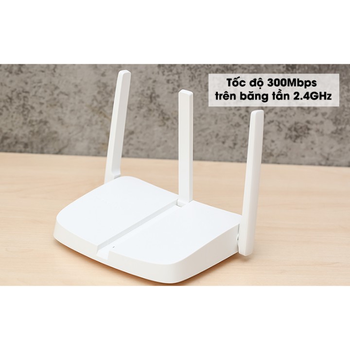 Bộ Phát Wifi Mercusys 3 râu MW305R chuẩn N 300Mbps , Thiết kế nhỏ gọn , cài đặt dễ dàng - bảo hành 5 năm