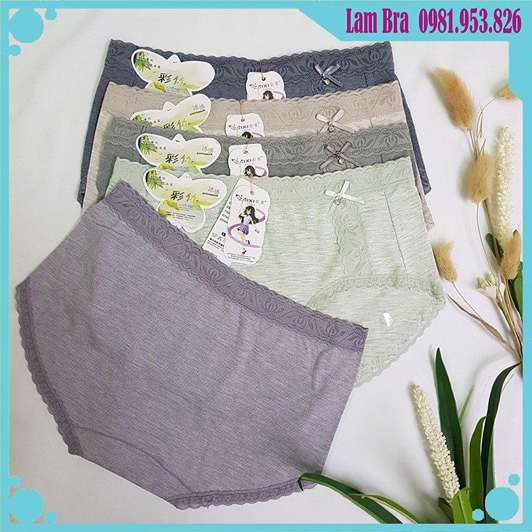 QUẦN LÓT NỮ COTTON LẠNH ĐÍNH NƠ No.B911 - SIÊU MỀM CỰC ĐẸP